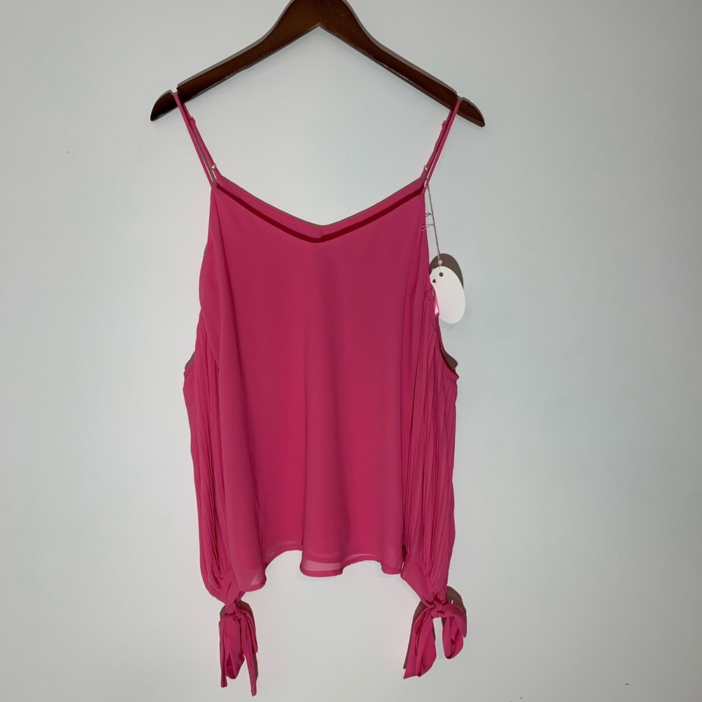 Naked Zebra Cold Shoulder Top